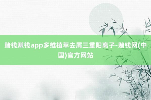 赌钱赚钱app多维植萃去屑三重阳离子-赌钱网(中国)官方网站