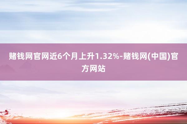 赌钱网官网近6个月上升1.32%-赌钱网(中国)官方网站